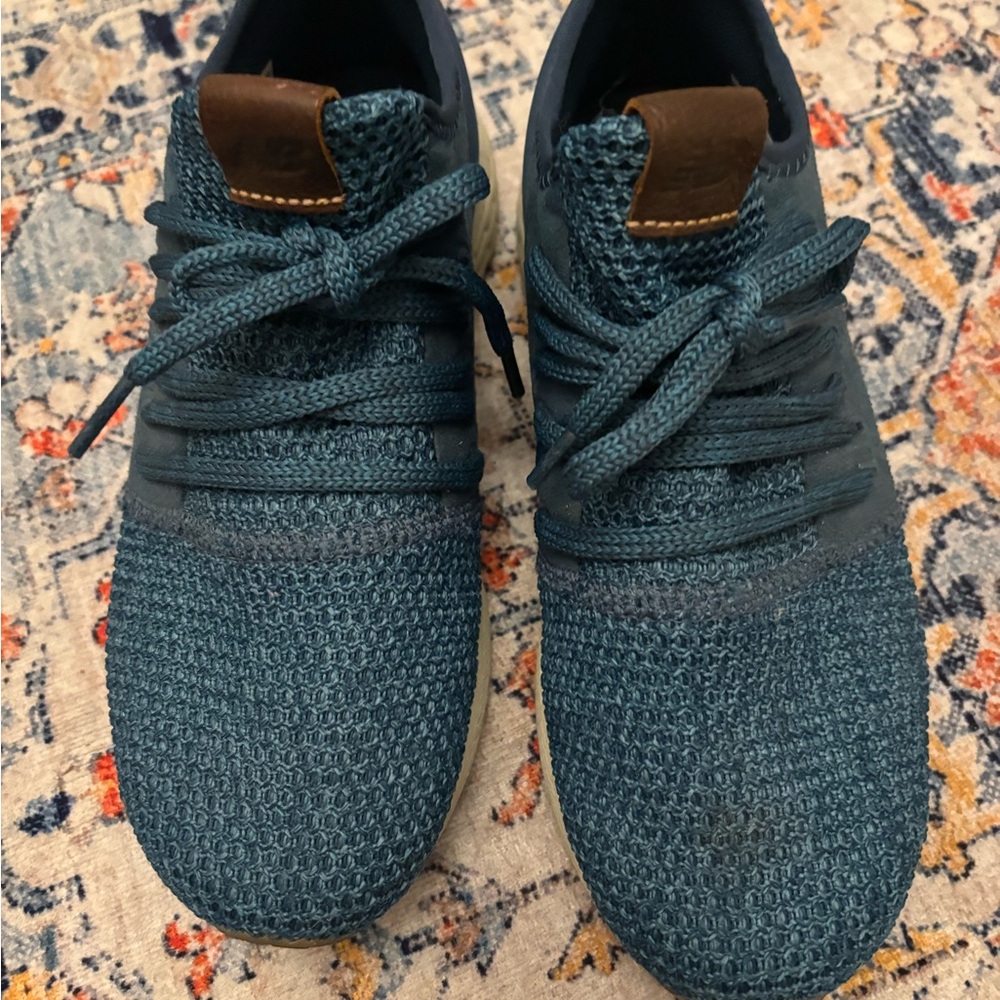 New Balance Blue Sneakers with Modern Fit and Textured Upper
